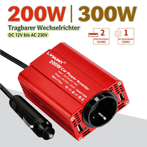 Kompakter spannungswandler 12v - spannungswandler,