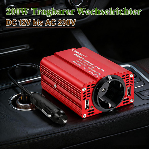 Auto spannungswandler 200w - spannungswandler,