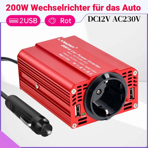 200w wechselrichter 12v 230v - 200w,