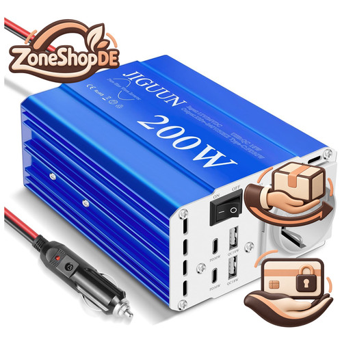 Jiguun 200w wechselrichter - 200w,
