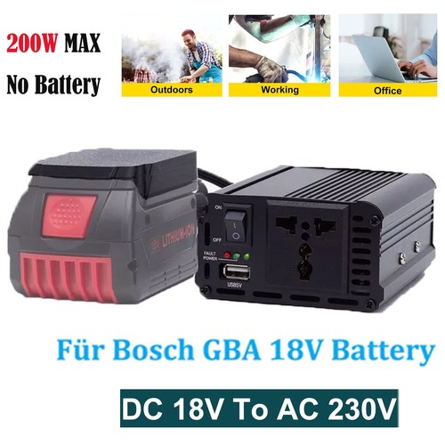 Für bosch 18v gba - 18v, 200w